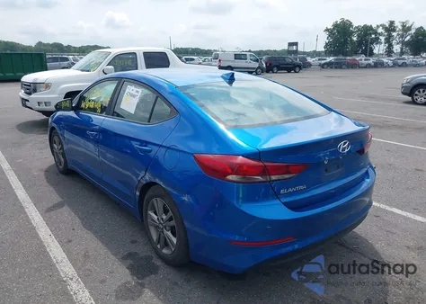 2018 Hyundai Elantra Value Edition из США, поврежденный, VIN 5NPD84LF0JH381015